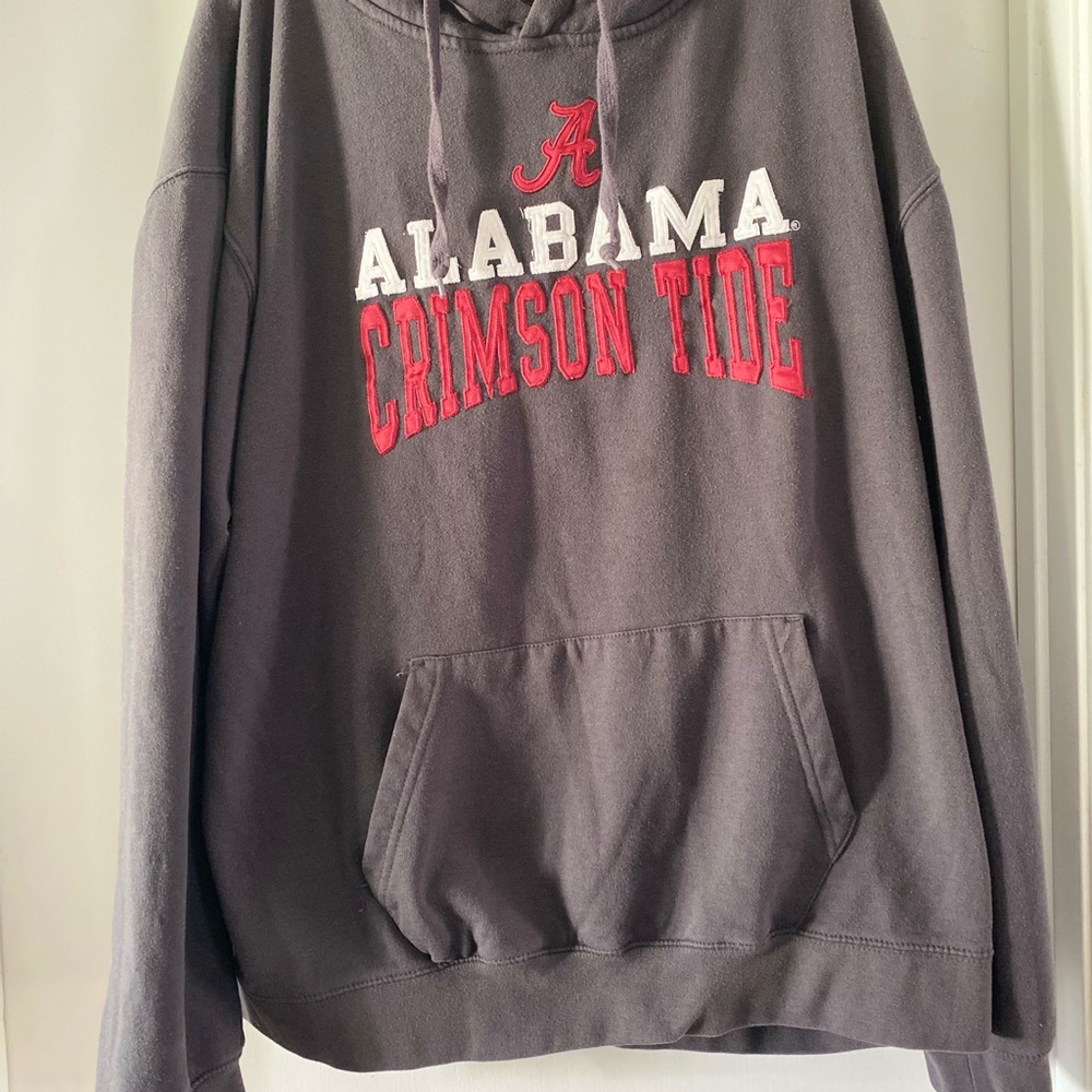Stadium Athletics Gray Alabama Crimson Tide Hoodie